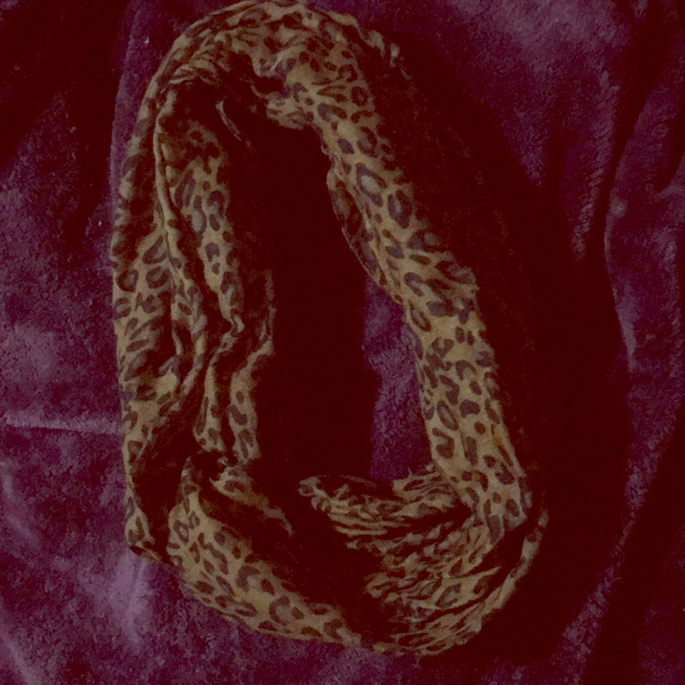 Leopard Infinity Scarf